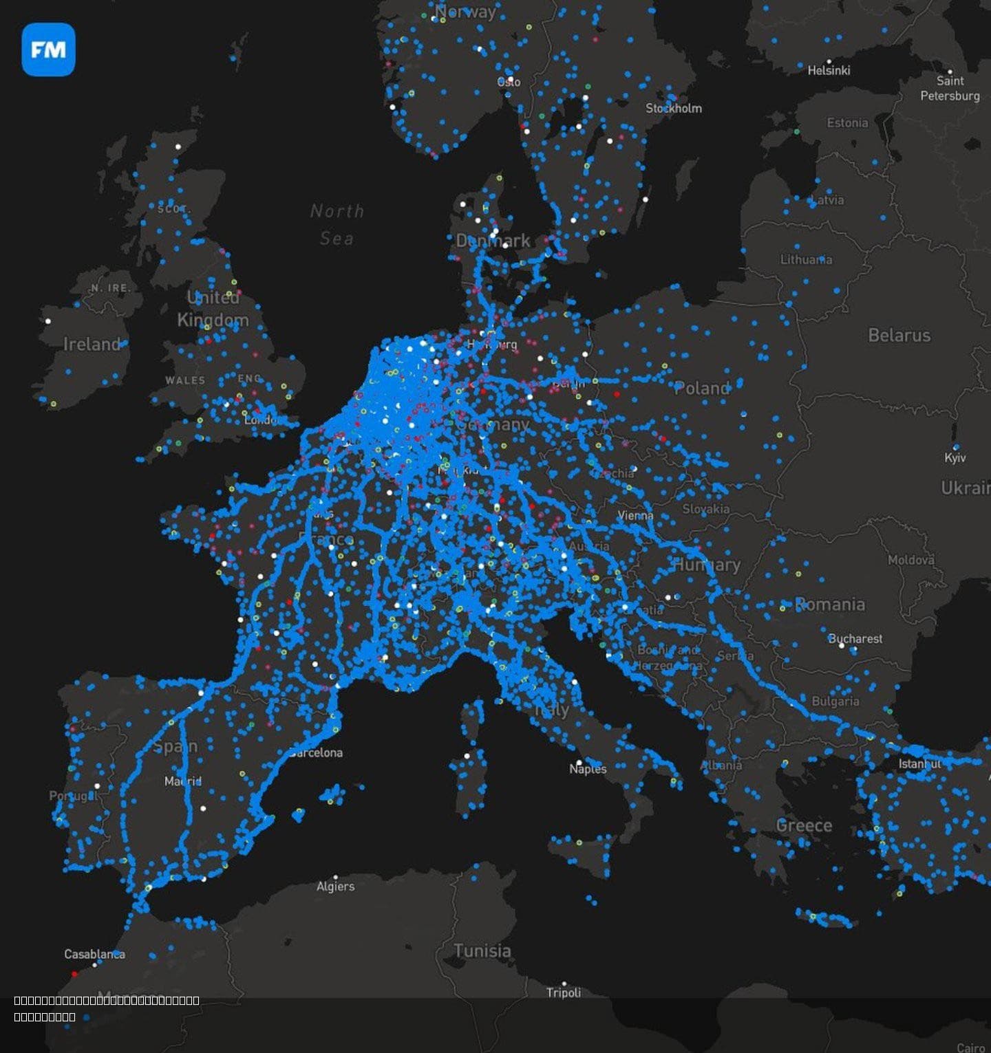 Migration Map of the Dutch for Autumn Season