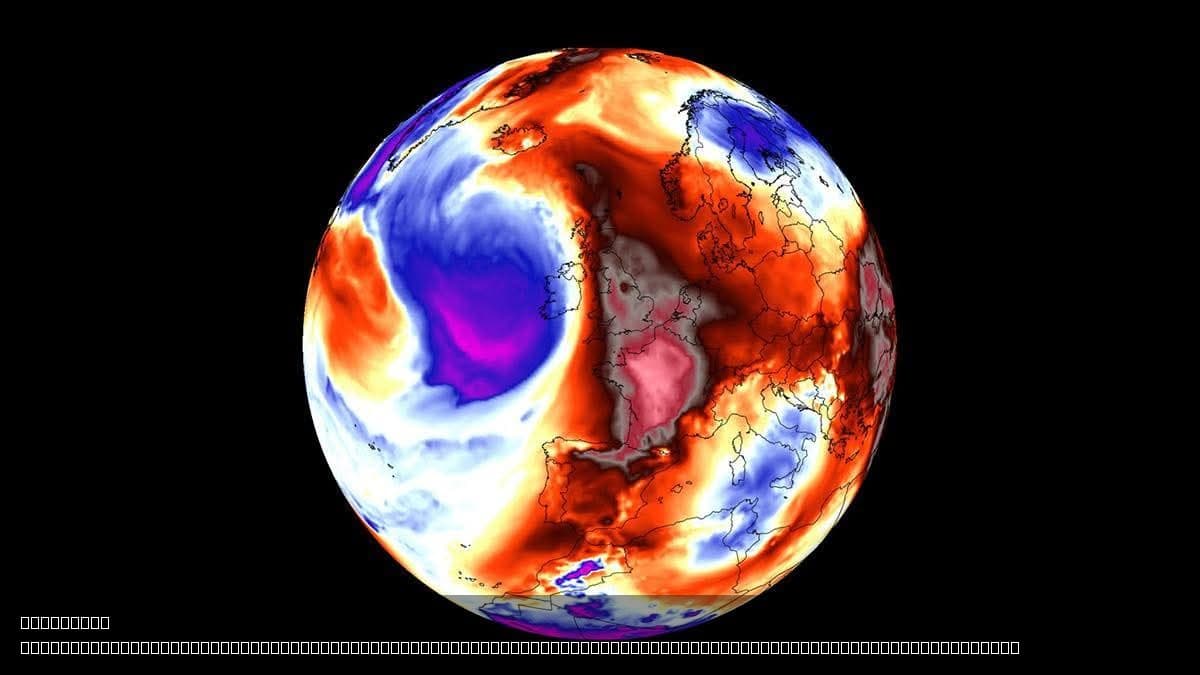 Heatwave Map of Europe 2023