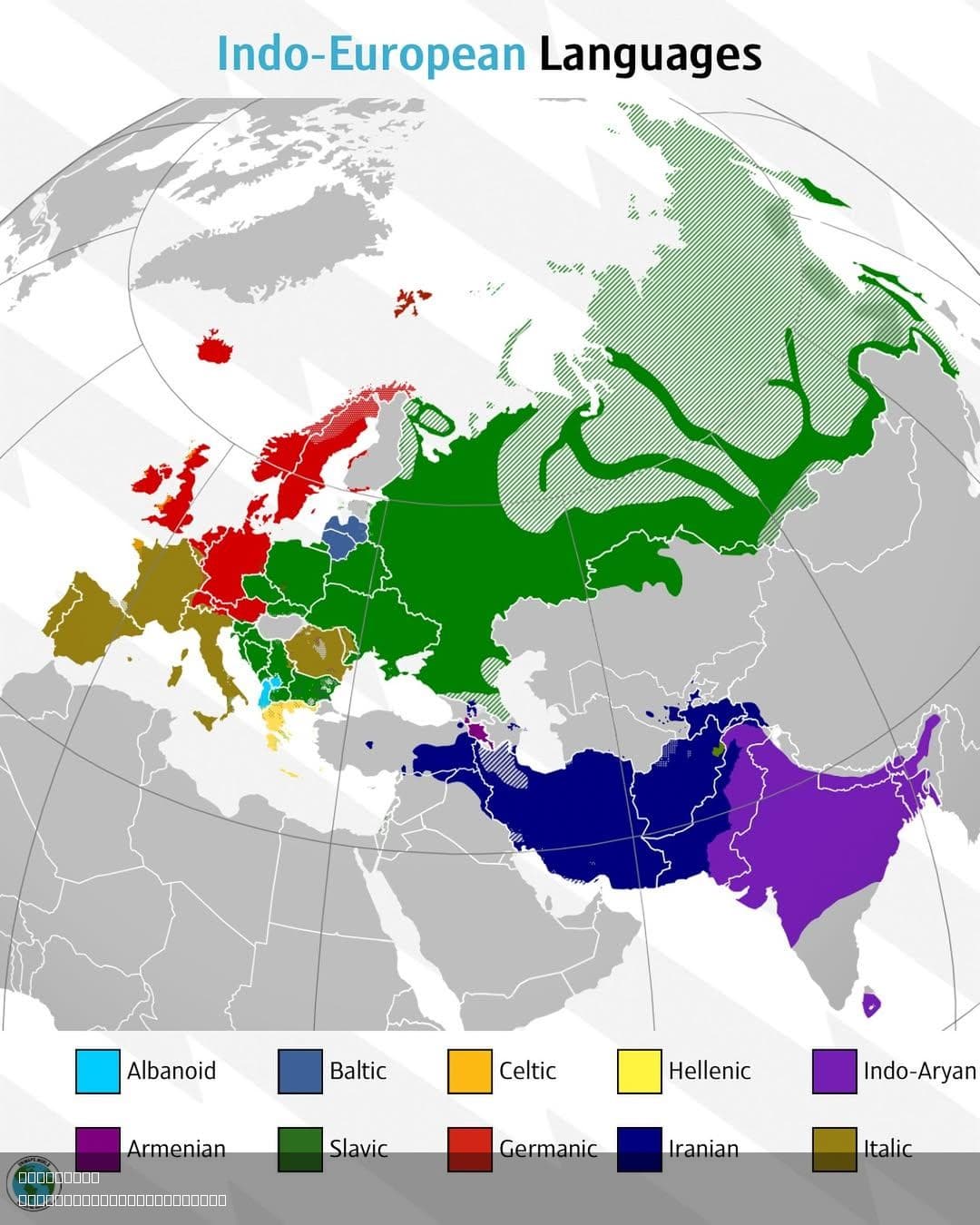 Indo-European Languages Map