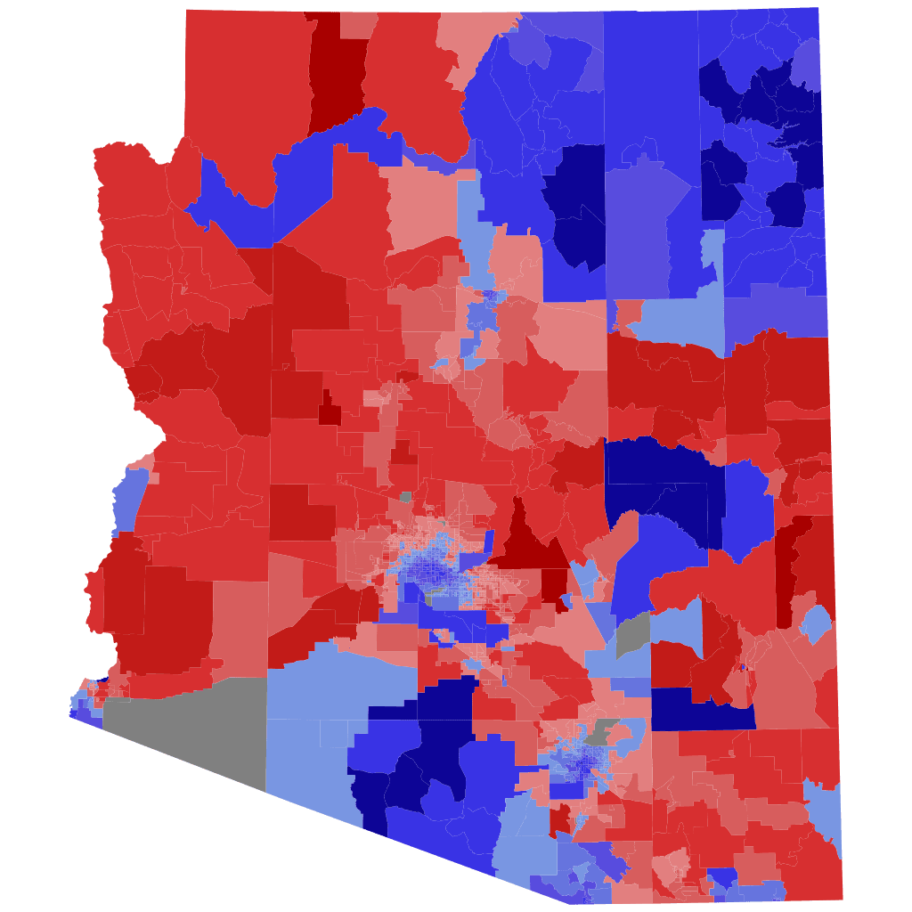 2022 Arizona Attorney General Election Precinct Map