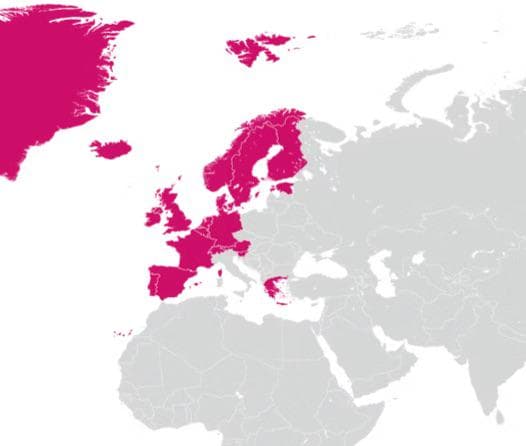 Same-Sex Marriage Legalization Map in Europe