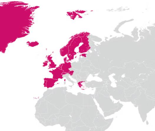 Same-Sex Marriage Legalization Map in Europe