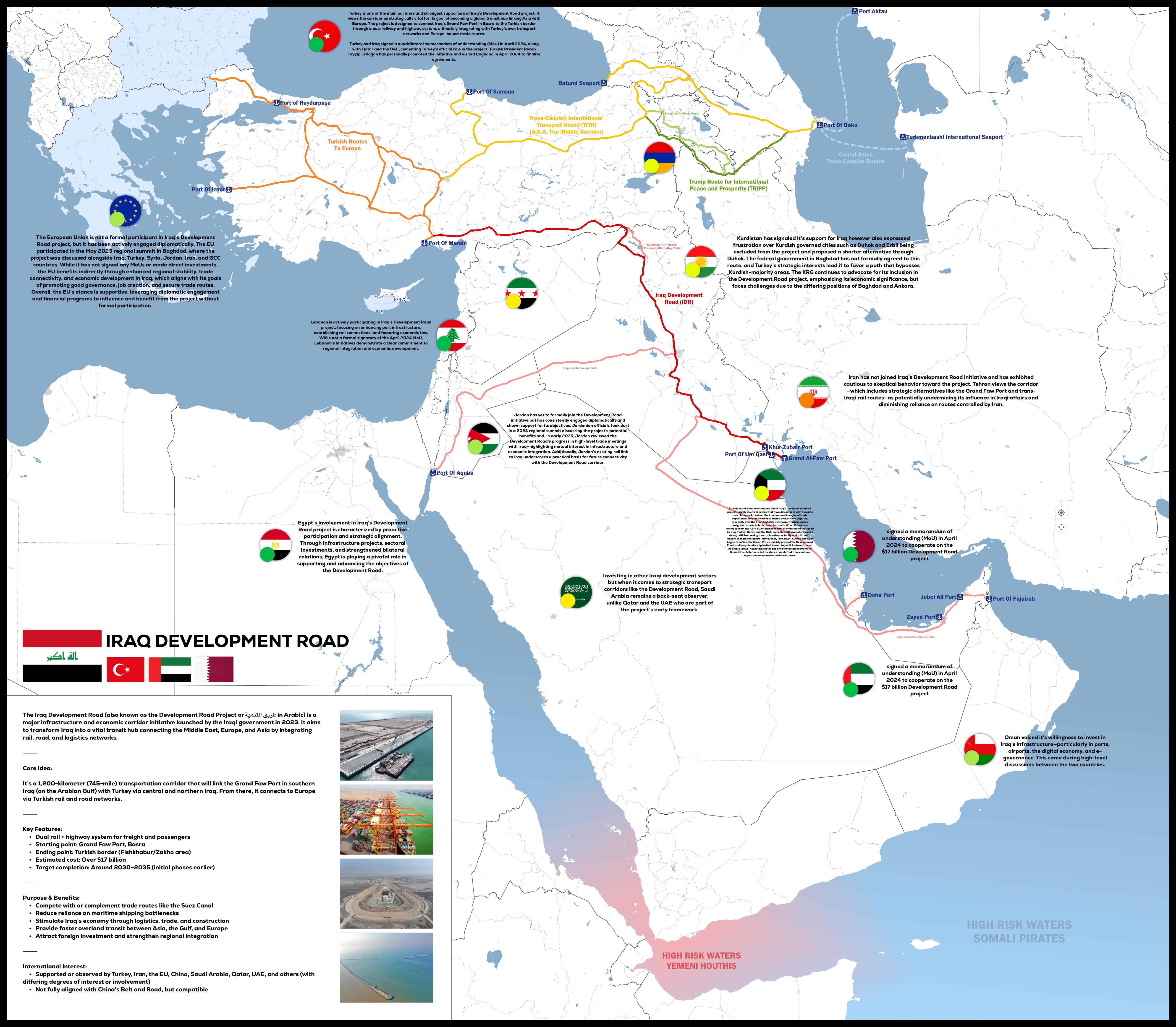 Iraq Development Road Project Map 2025 Iraq Development Road Project Map 2025