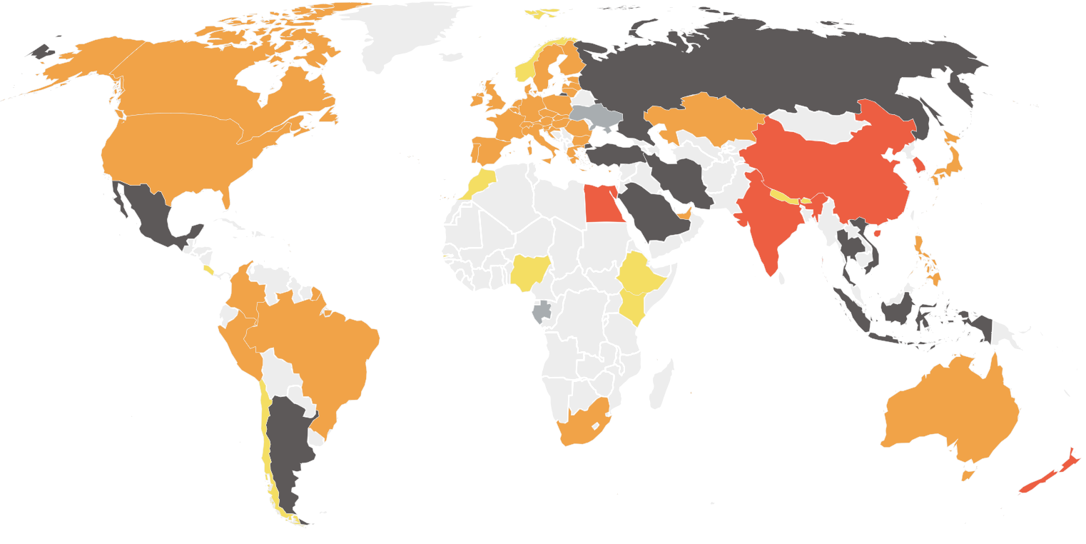 Map of Countries' Progress on Paris Agreement Goals Map of Countries' Progress on Paris Agreement Goals