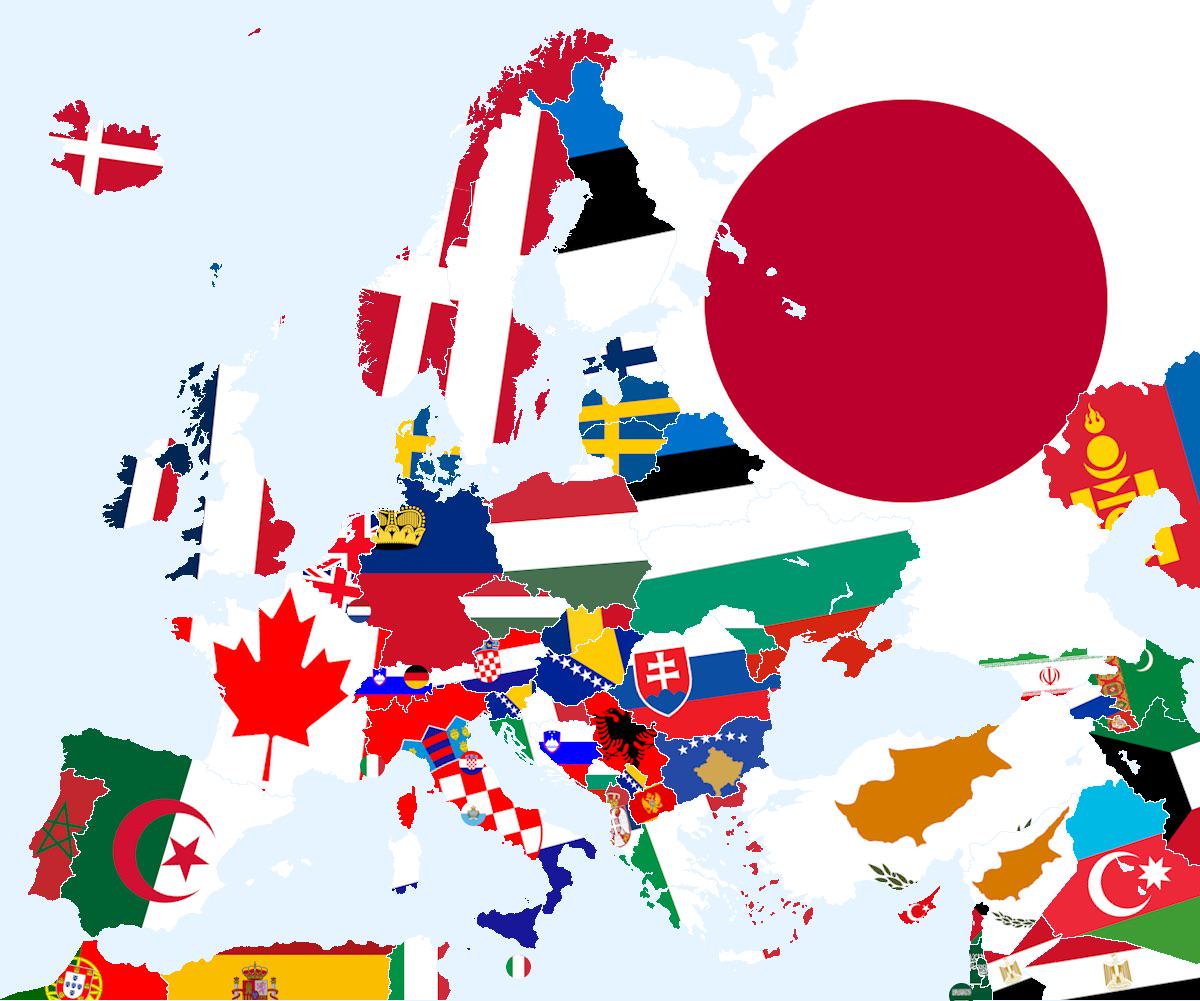 Closest Country That Doesnβt Share Land Border Map Closest Country That Doesnβt Share Land Border Map