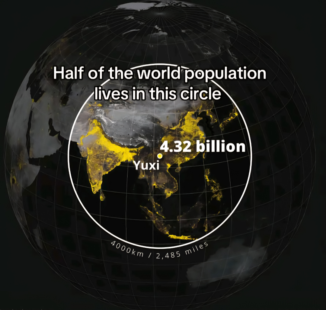 Population Distribution Map of the World Population Distribution Map of the World
