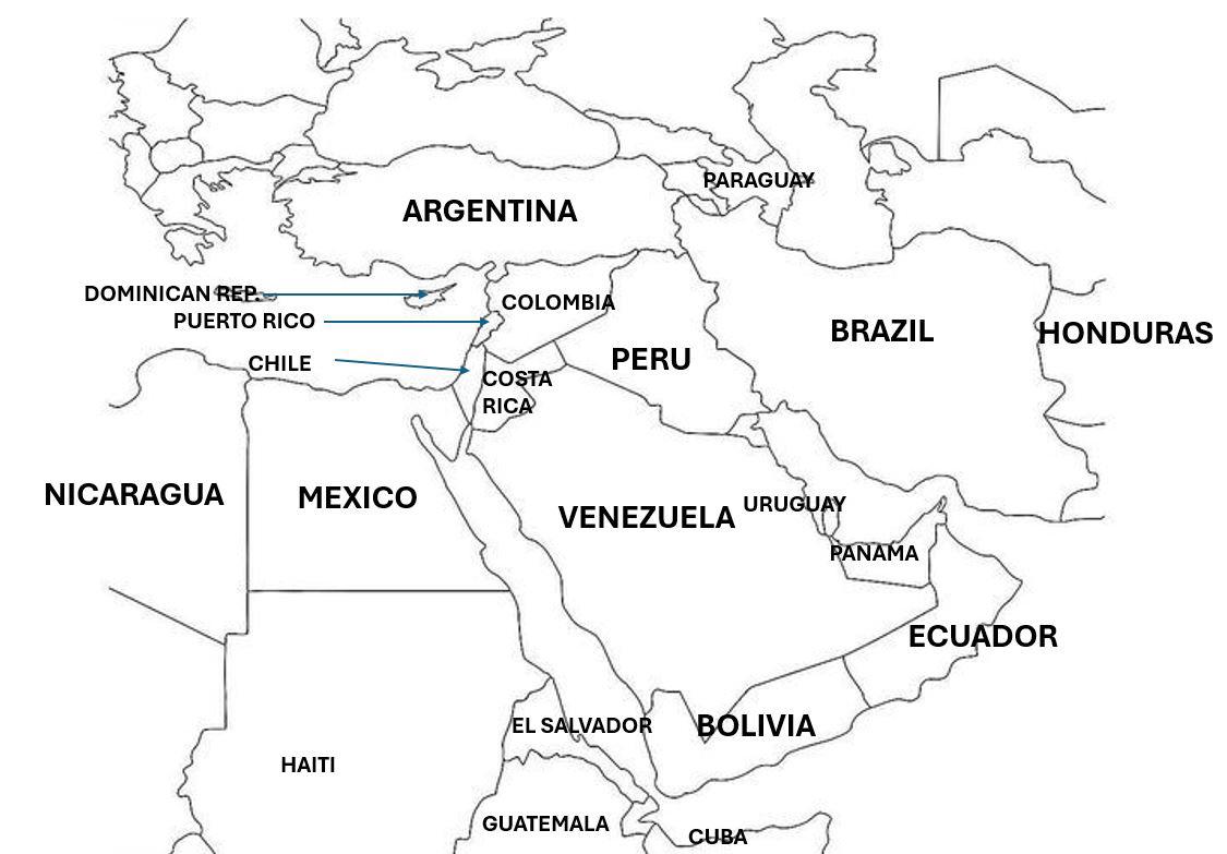 Cultural Perceptions Map of the Middle East Cultural Perceptions Map of the Middle East