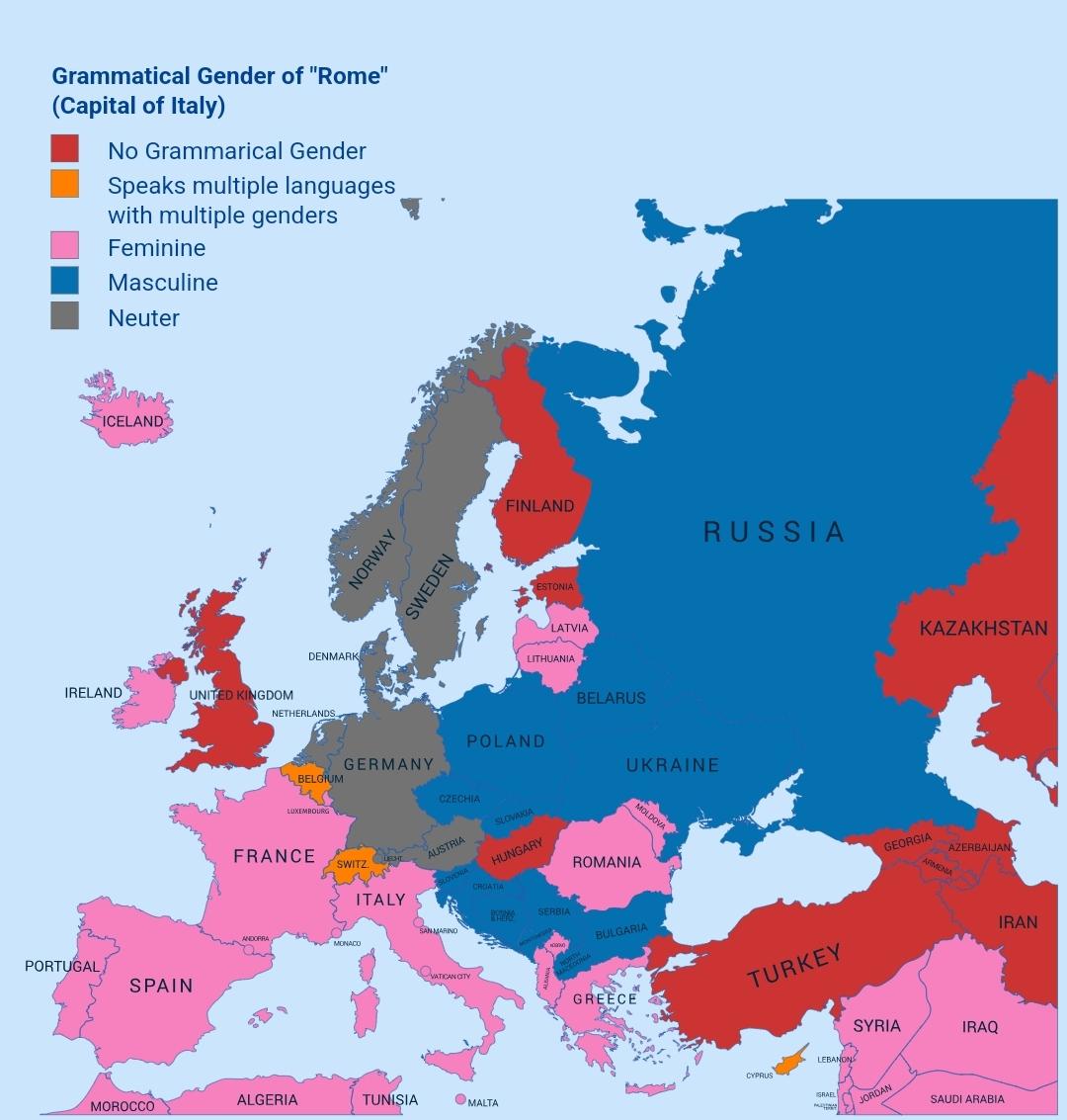 Gender Distribution Map of Rome Gender Distribution Map of Rome