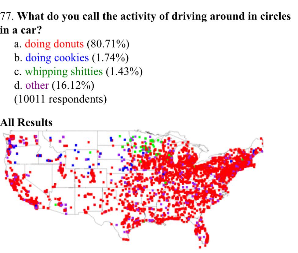 Driving in Circles: American Dialect Map Driving in Circles: American Dialect Map