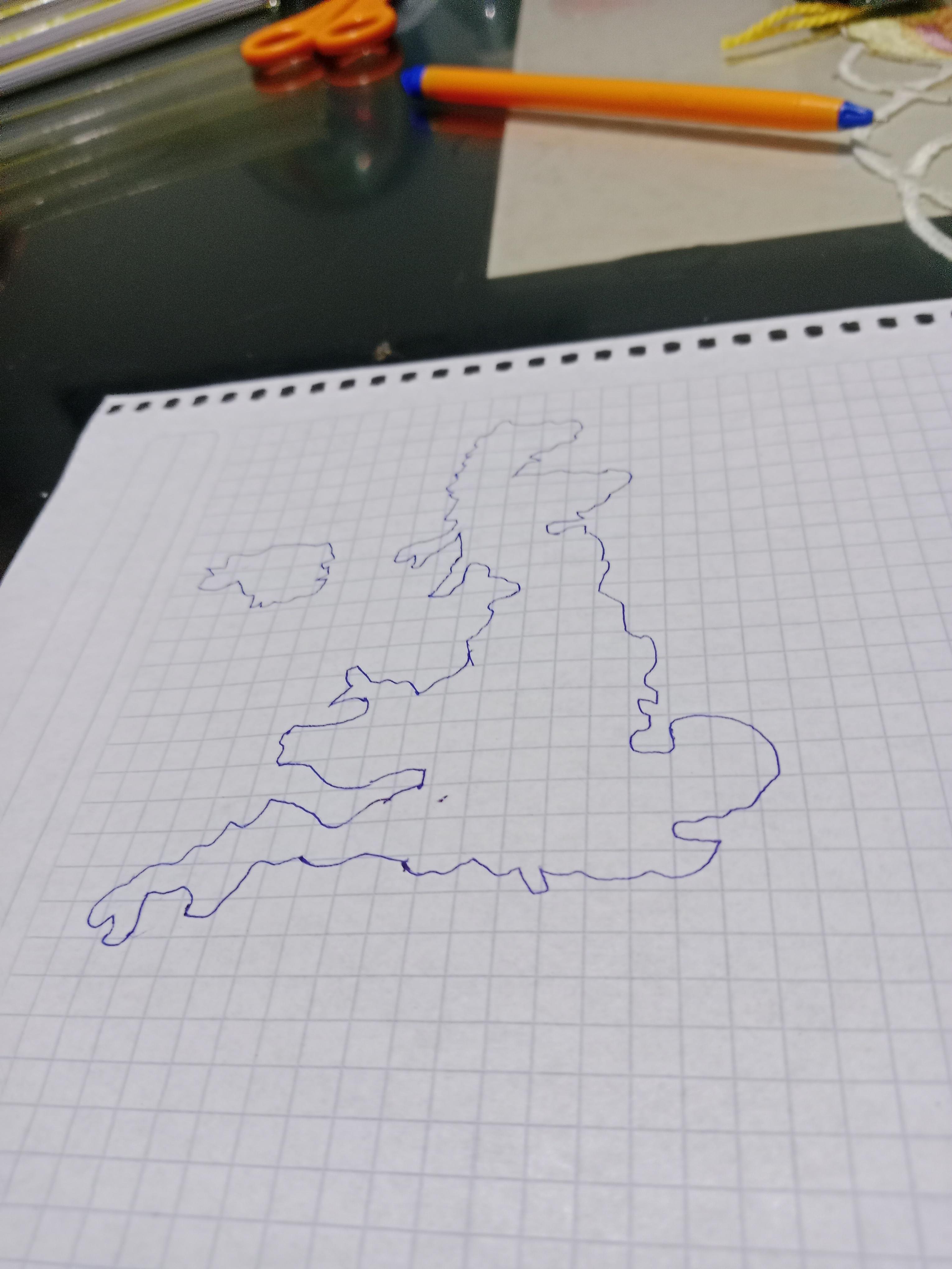 United Kingdom Geography Map