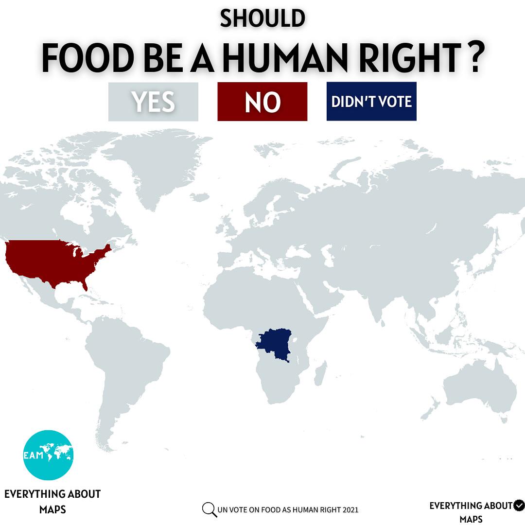 Food Security and Human Rights Map