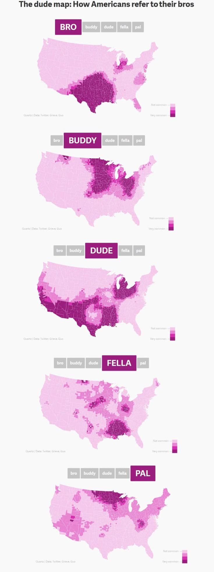 Bro Map of America Analysis