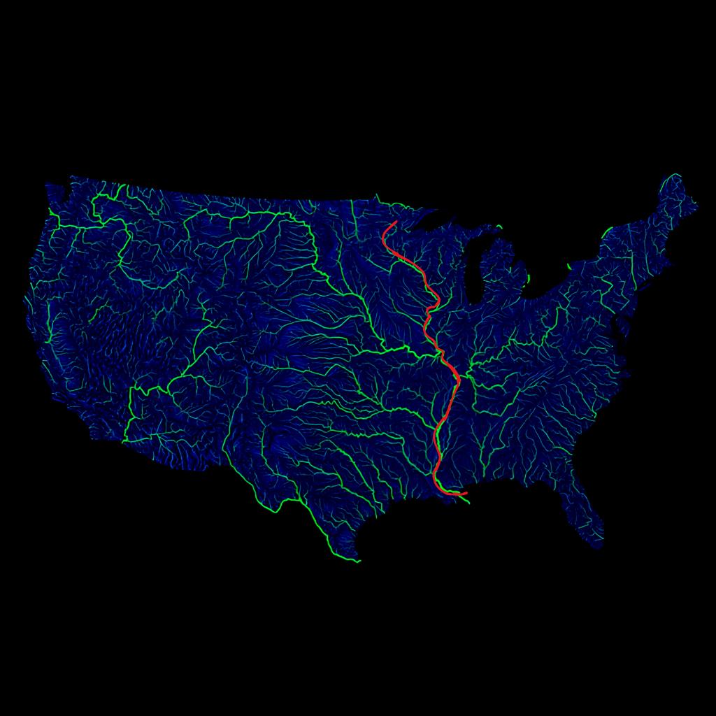 Mississippi River Main Channel Map Mississippi River Main Channel Map