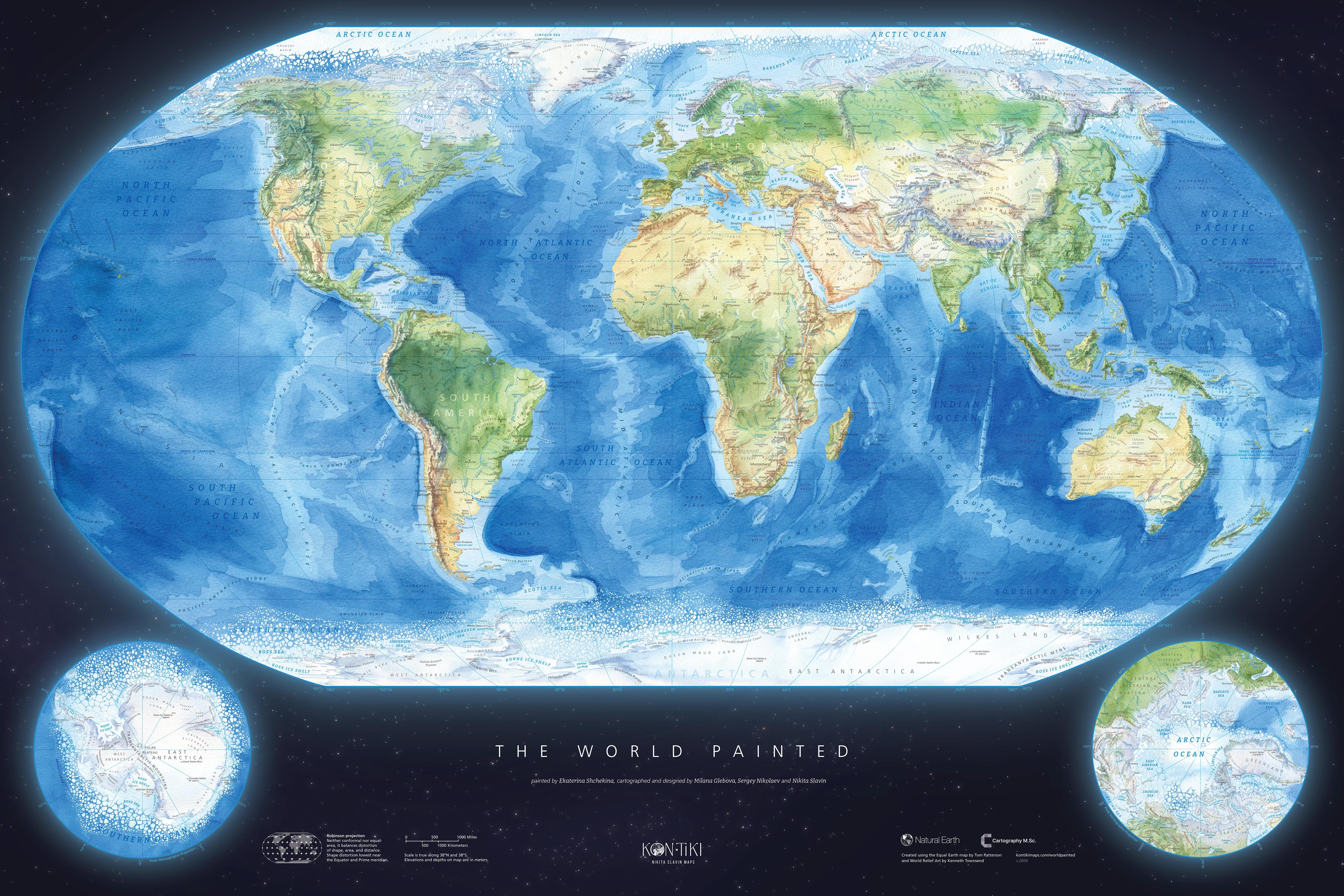 World Painted Map Overview and Analysis