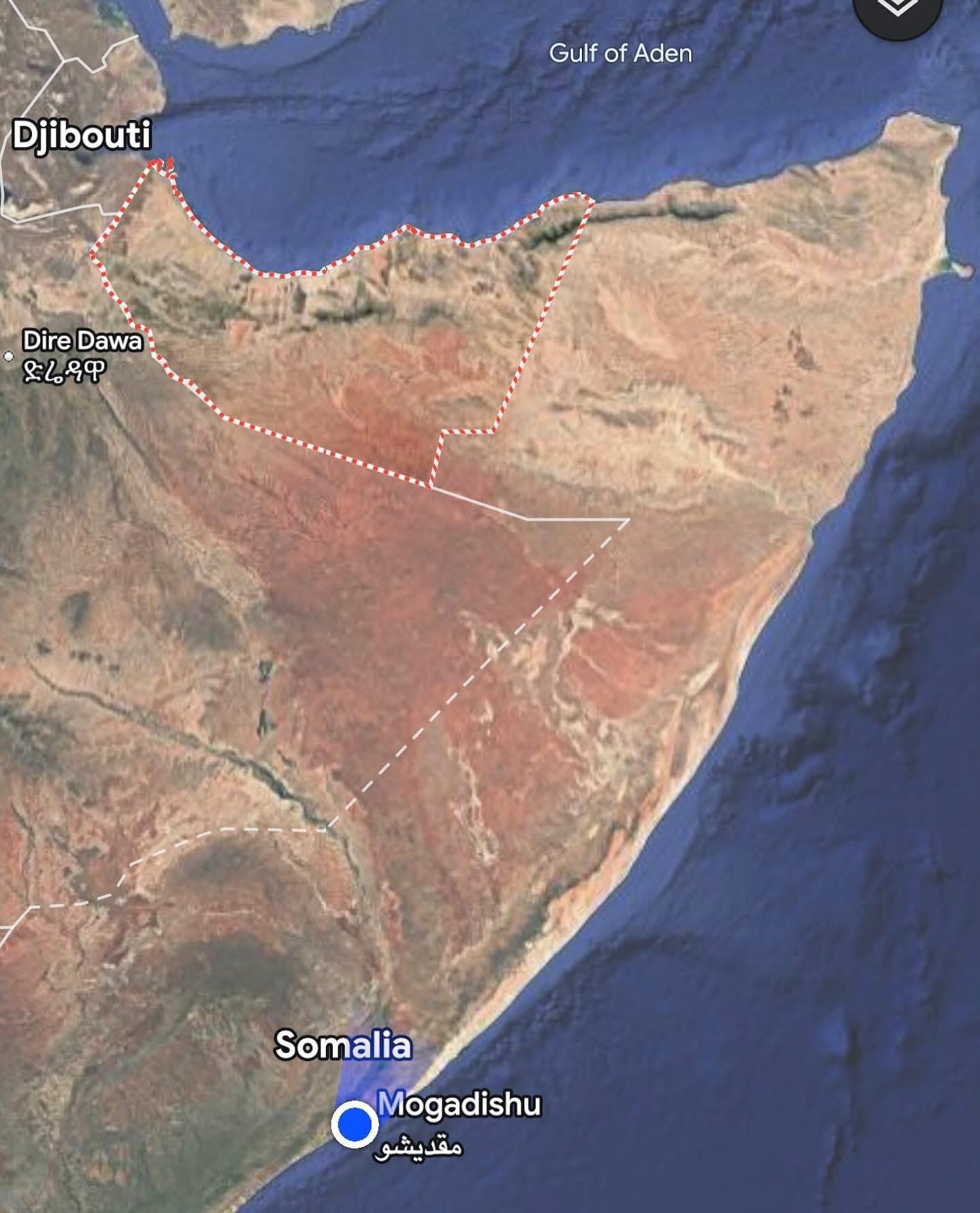 Somaliland Territory Control Map Somaliland Territory Control Map