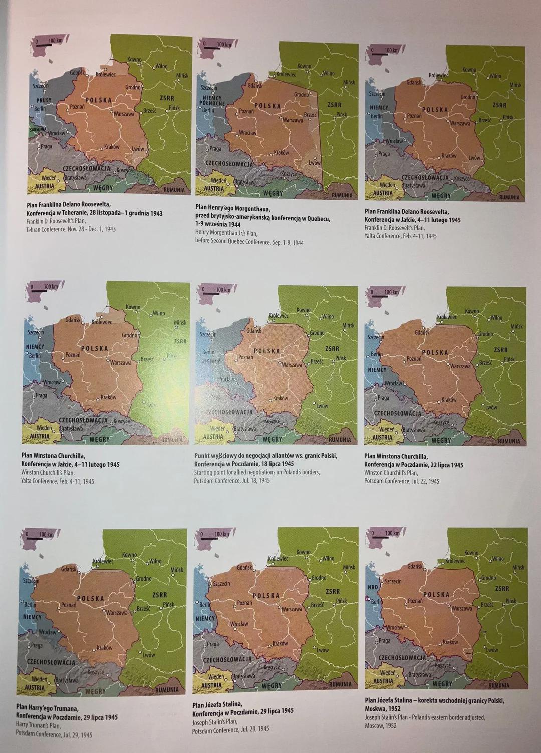 Post-War Border Proposals Map of Poland and Germany Post-War Border Proposals Map of Poland and Germany