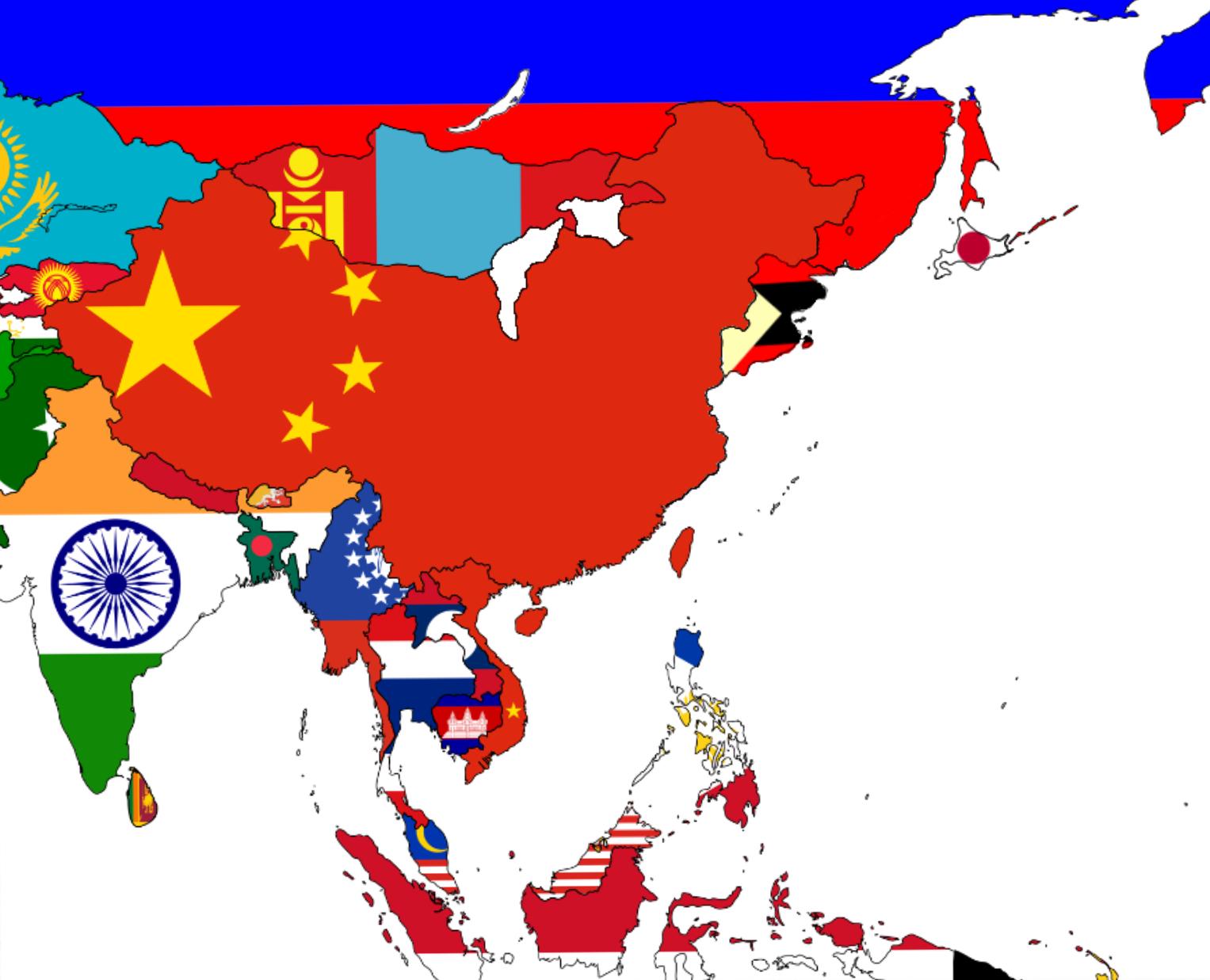 Map of East Asia According to Despicable Me (2010) Map of East Asia According to Despicable Me (2010)
