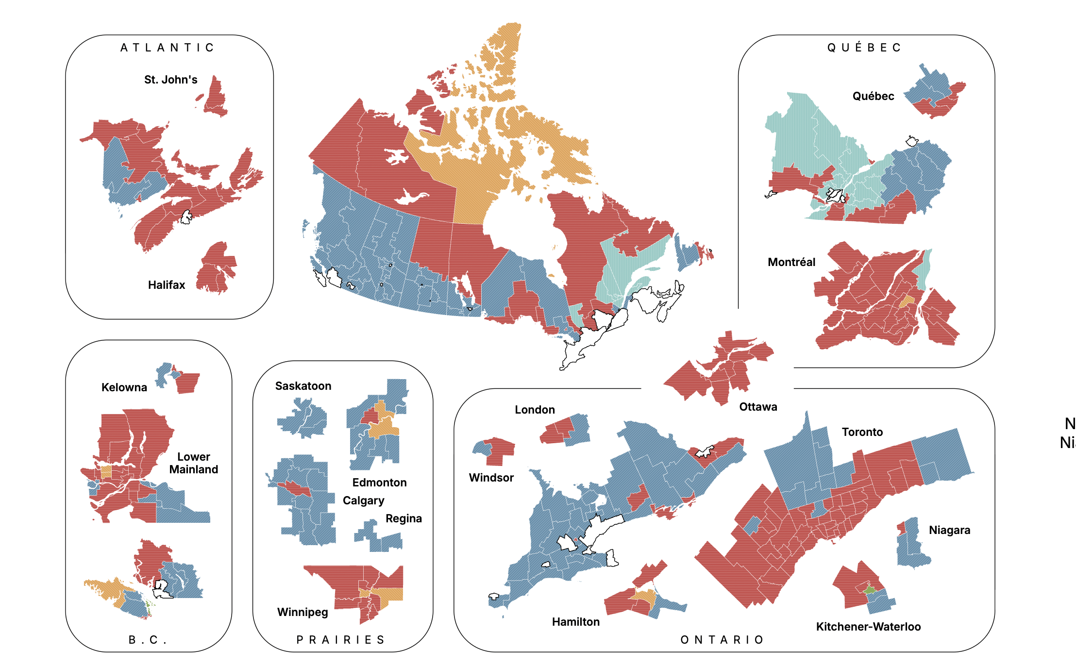 Canadian Federal Election Projection Map September 2025 Canadian Federal Election Projection Map September 2025