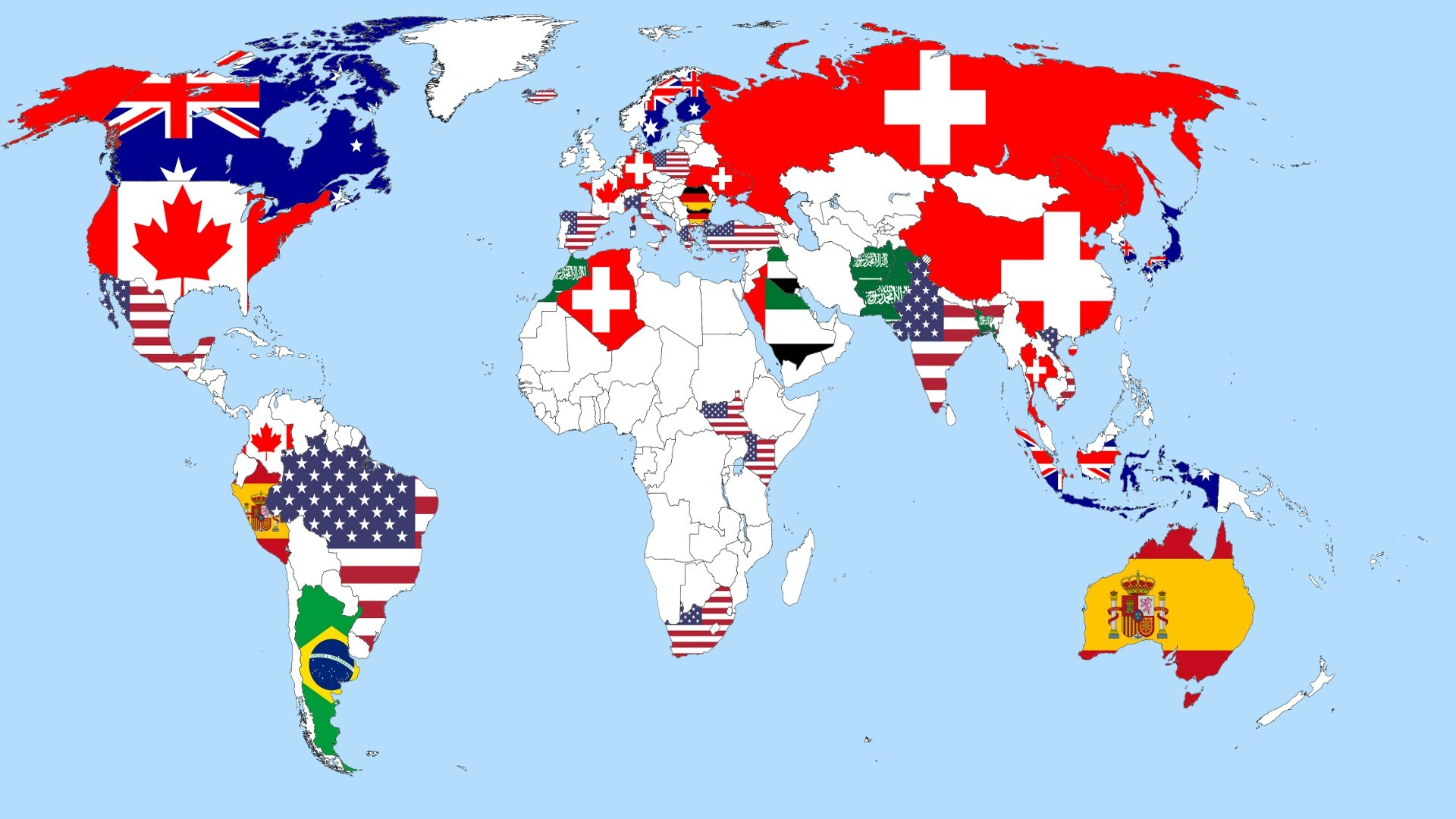 Preferred Countries to Live Map Preferred Countries to Live Map