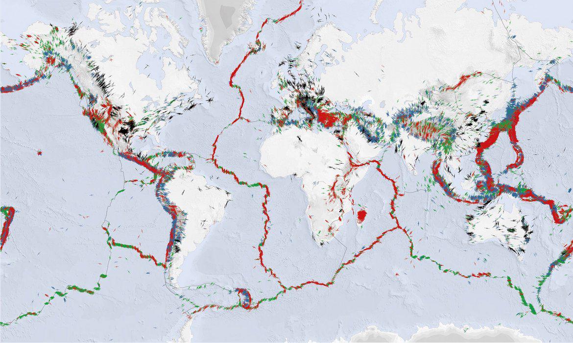 World Stress Map of Tectonic Activity 2025 World Stress Map of Tectonic Activity 2025