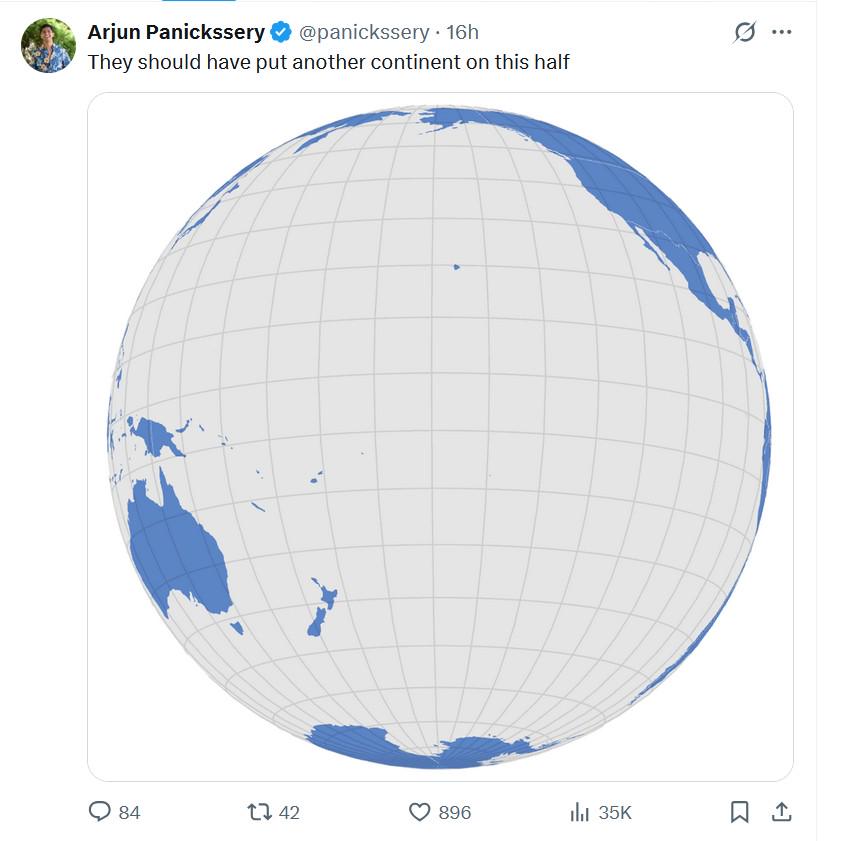 Continents Placement Map Analysis