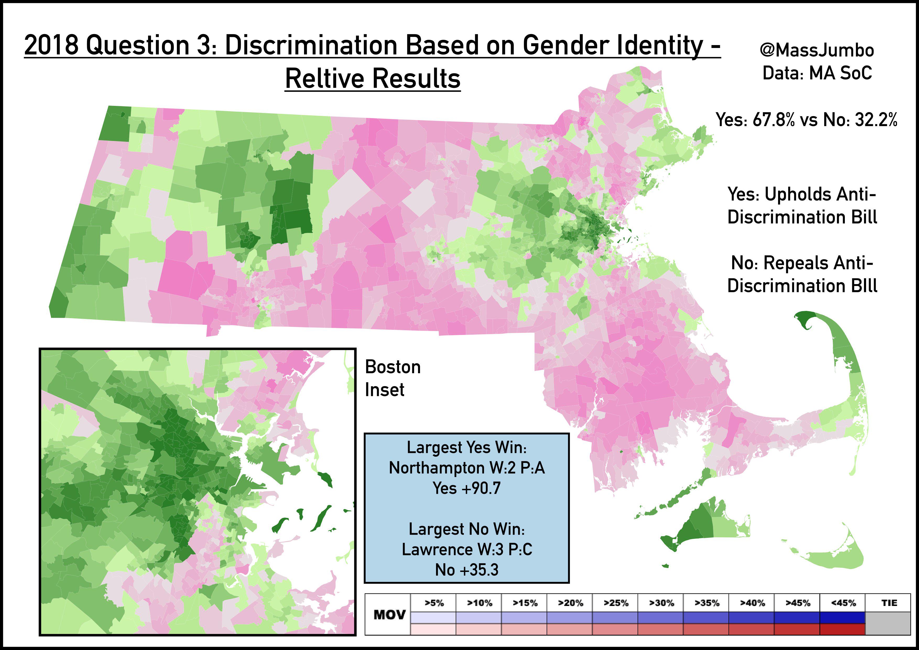 Massachusetts Gender Identity Anti-Discrimination Initiative Map Massachusetts Gender Identity Anti-Discrimination Initiative Map