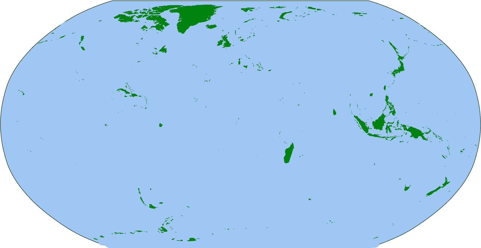 Map of the World's Islands Map of the World's Islands