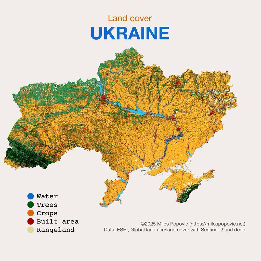 Land Cover Map of Ukraine