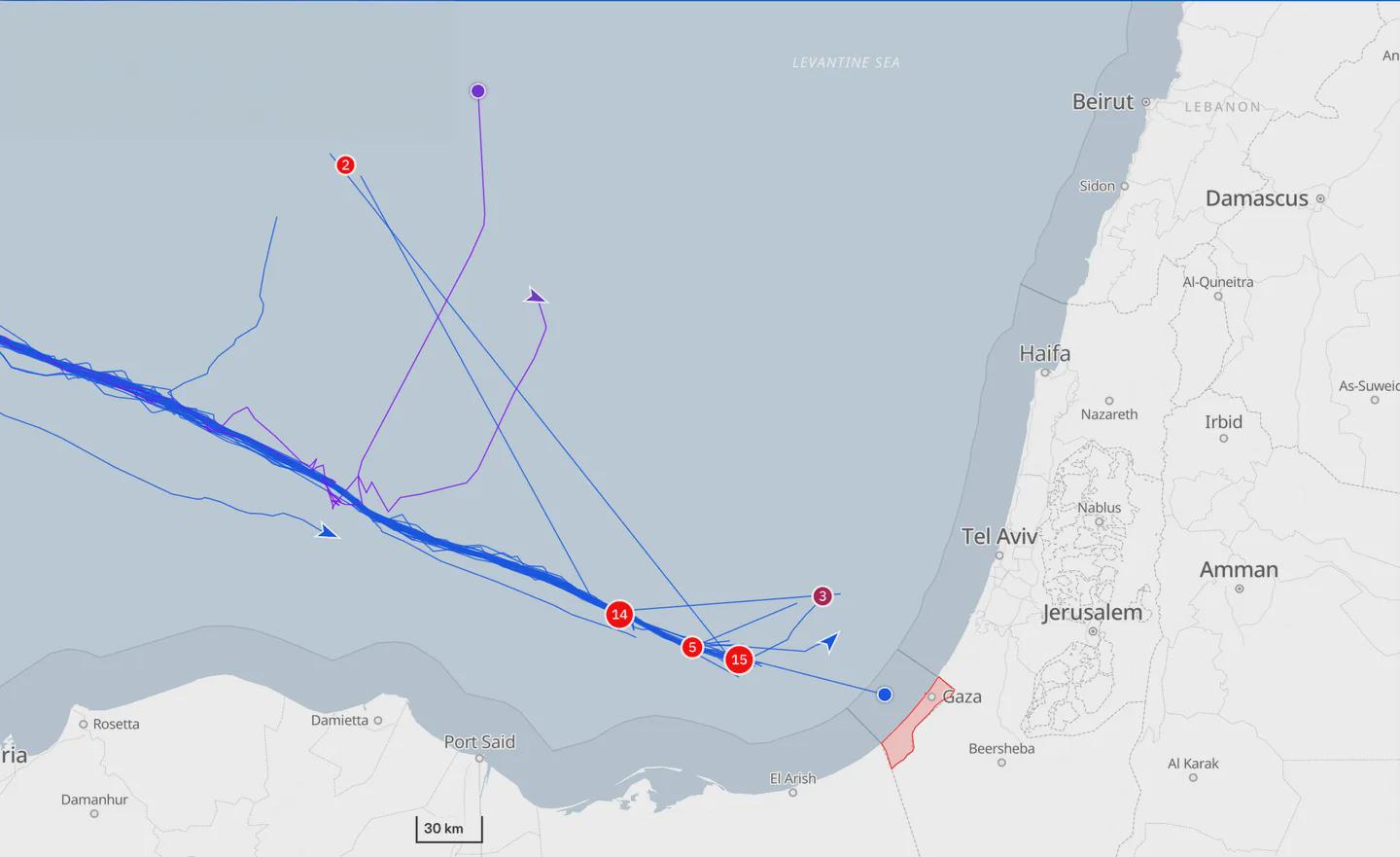 Territorial Waters Map and Maritime Boundaries