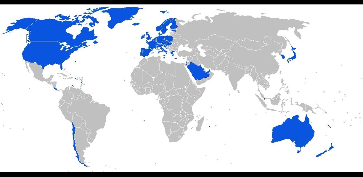 Tap Water Safety by Country Map Tap Water Safety by Country Map