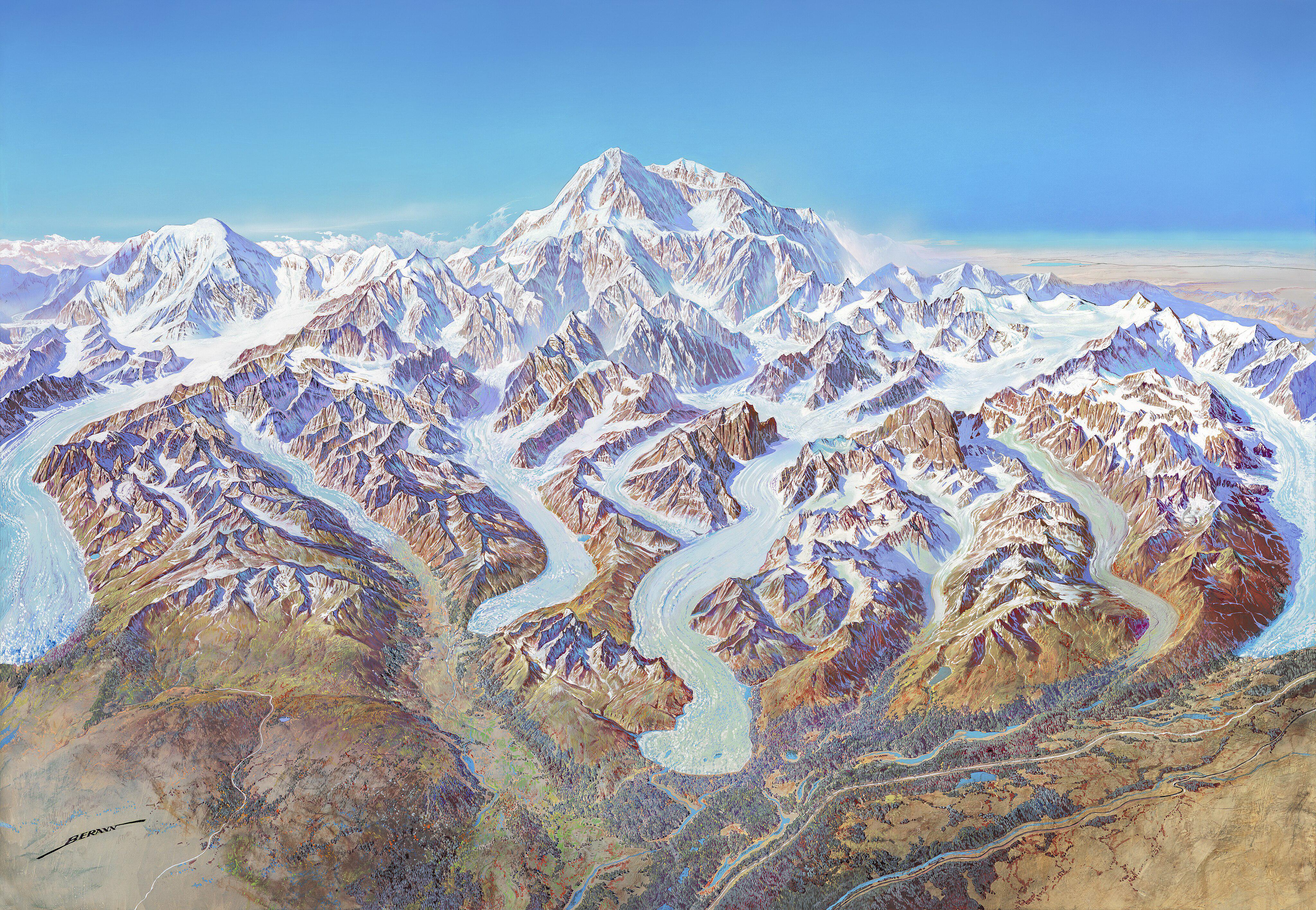 Denali National Park 1994 Map Denali National Park 1994 Map