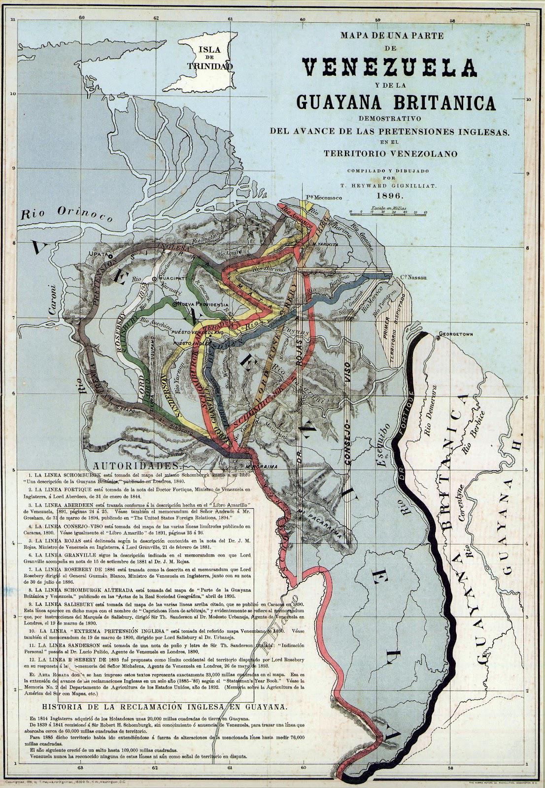 Proposed Boundaries for Guyana Map Proposed Boundaries for Guyana Map