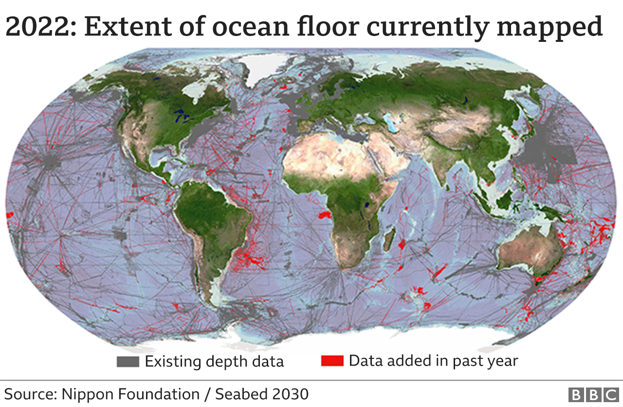 Seabed Mapping Coverage Map 2022 Seabed Mapping Coverage Map 2022