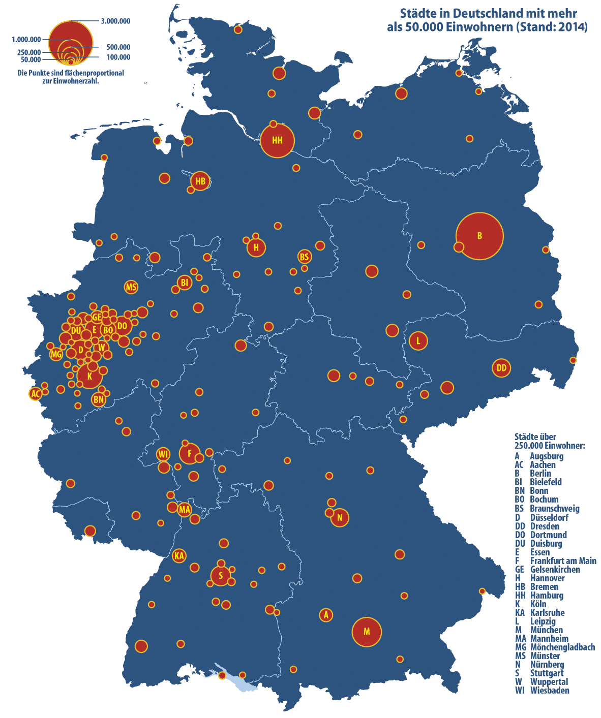 City Density Map of North Rhine-Westphalia City Density Map of North Rhine-Westphalia