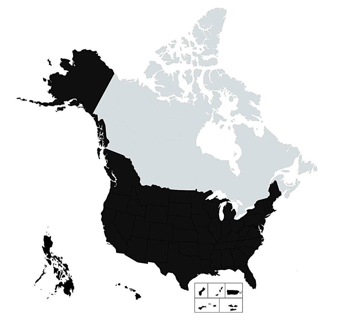 Territory Claims of the United States Map Territory Claims of the United States Map
