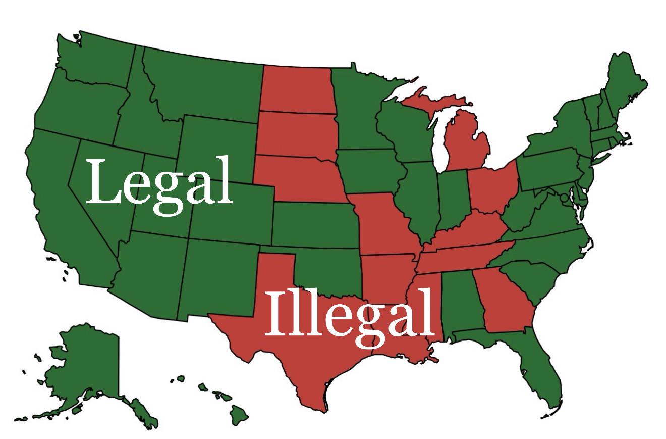 Gay Marriage Legal Status Map in the US Gay Marriage Legal Status Map in the US