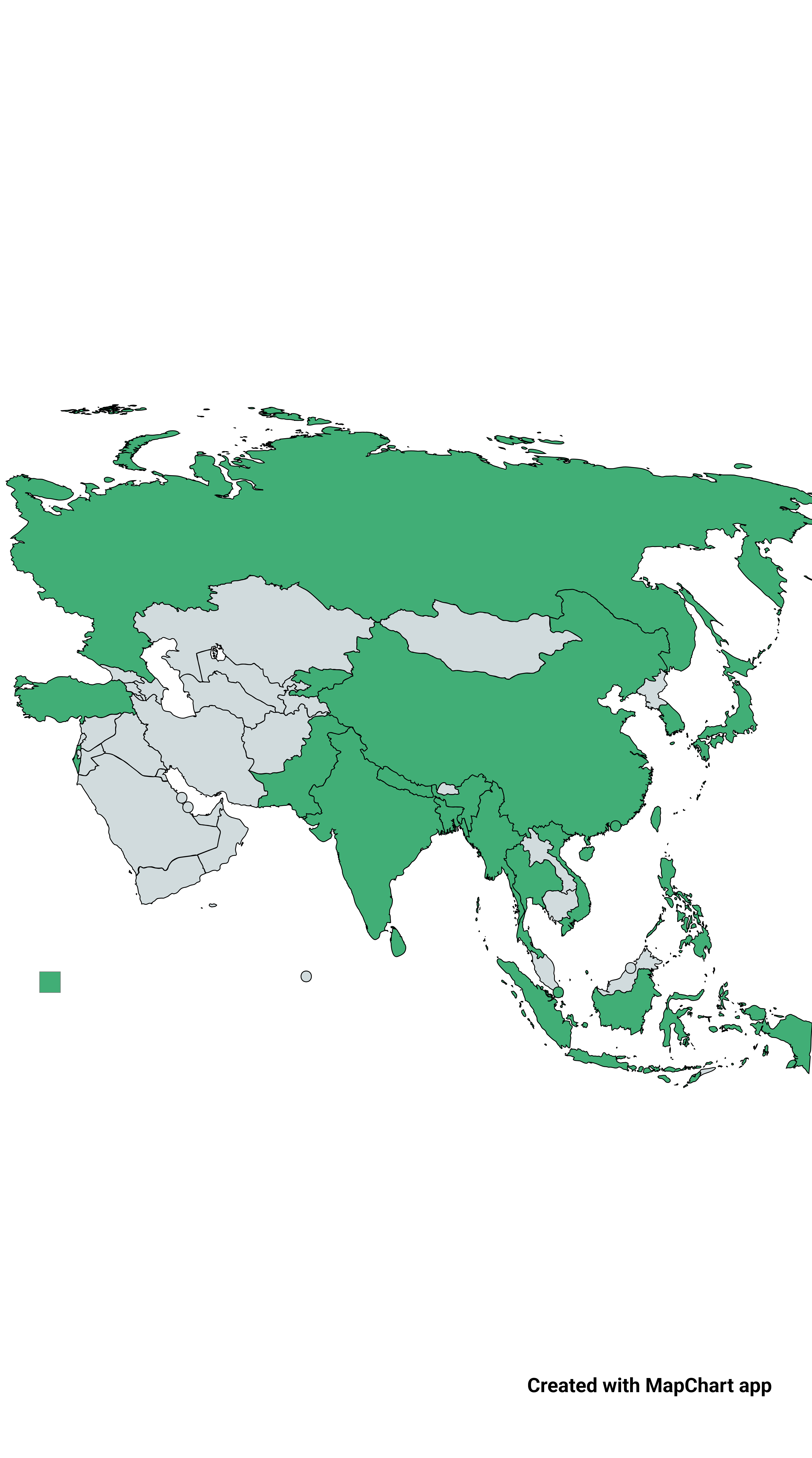 Map of Asian Countries with Female Leaders Map of Asian Countries with Female Leaders