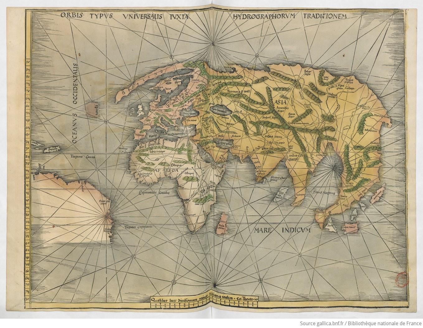 1515 World Map of the New World 1515 World Map of the New World